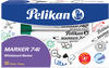 Pelikan 818001 Whiteboard-Marker 741 mit Runddocht, grün, 10 Stück in...