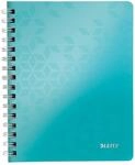 Leitz WOW Collegeblock A5 kariert, 160 Seiten, 80 Blatt FSC-zertifiziertes Papier 80