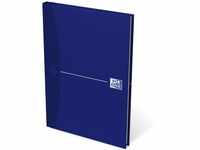 OXFORD Gebundenes Buch A5 liniert 96 Blatt mit abtrennbaren blau Geschäftsbuch