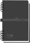 VELOFLEX 5106180 - Adressbuch mit Spiralbindung DIN A6, PP, mit 12-tlg. Register,