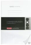 Herlitz 50034109 Refill f&uuml;r Notizheft flex, A4, 2 x 40 Blatt blanko, 1 St&uuml;ck