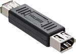 InLine 34601 FireWire Adapter, 6pol Buchse / Buchse