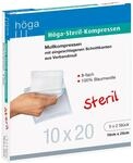 H&ouml;ga Steril-Kompressen, sterile Mullkompressen - 10 x 20 cm - 5x2 St&uuml;ck,...