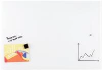 FRANKEN Whiteboard aus Glas, magnetisch und beschreibbar, Design-Schreibtafel...