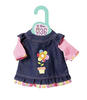 Zapf Creation 870754 Dolly Moda Jeanskleid Puppenkleidung 34-38 cm