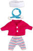 Miniland 31678 Puppenkleidung, pink, blau, weiß, 21Cm