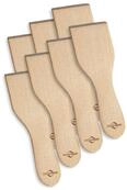 K&Uuml;CHENPROFI Raclette-Schaber 8er-Set, kratzfreie Holzspatel aus Buchenholz