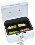 Wedo 145100X Geldkassette (aus pulverbeschichtetem Stahl, versenkbarer Griff,