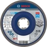 Bosch 1x PRO Metal X571 F&auml;cherschleifscheibe, gerade Ausf&uuml;hrung f&uuml;r X-Lock (f&uuml;r