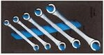 GEDORE 1500 CT1-400 Doppelringschl&uuml;ssel-Satz, offen, in Check-Tool-Modul, 1...