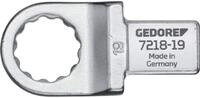 GEDORE Einsteckringschl&uuml;ssel SE 9 x 12 x 19 mm, 1 St&uuml;ck, 7212-19