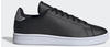 Adidas Herren Advantage Straßen-Laufschuh, Core Black Grey Three, 36 EU