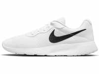 Nike Herren Tanjun Sneaker, White/Black-Barely Volt, 44 EU