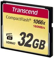 Transcend 32GB CompactFlash CF 1000 Speicherkarte, VPG-65, UDMA7, MLC Flash, bis zu