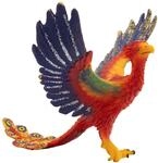 Bullyland 75541 - Spielfigur Feuervogel Ph&ouml;nix, ca. 8,9 cm, detailgetreu,...