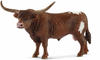 schleich 13866 Texas Longhorn Bulle, für Kinder ab 3+ Jahren, FARM WORLD -