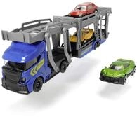 Dickie Toys 203745008 Car Carrier, Autotransporter f&uuml;r 3 Autos, inkl. 3
