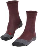 FALKE Damen Wandersocken TK2 Explore Melange W So Wolle Funktionsmaterial antiblasen
