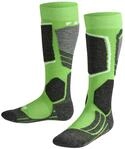 FALKE Unisex Kinder Skisocken SK2 Intermediate K Kh Wolle Funktionsmaterial warm dick