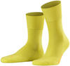 FALKE Unisex Socken Run U SO Baumwolle einfarbig 1 Paar, Gelb (Sulfur 1084), 42-43