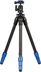 Benro Slim TSL08CN00 Carbon Stativ Kit mit Kugelkopf N00 Schwarz, Blau