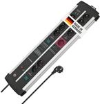 Brennenstuhl Premium-Protect-Line Gaming-Steckdosenleiste 14-Fach mit 2X Schalter und