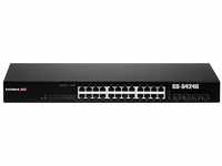 EDIMAX GS-5424G - Long Range 24-Port Gigabit Web Smart Switch mit 4 SFP-Ports