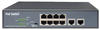 DIGITUS Fast Ethernet PoE+ Netzwerk-Switch - 19 Zoll - 8 Ports + 2x Uplink RJ45...