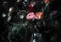 Komar Fototapete STILL LIFE | 368 x 254 cm | Tapete, Wand Dekoration, Blumen,