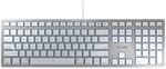 CHERRY KC 6000 SLIM FOR MAC, Kabelgebundene Mac-Tastatur (USB-A Anschluss), US-Layout