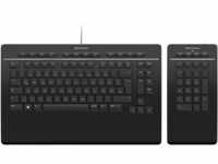 3Dconnexion Keyboard Pro with Numpad (Tastatur, kabelgebunden, separater