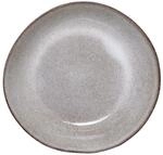 Bloomingville Suppenteller, Schale Sandrine hellgrau D. 22cm H. 5cm Keramik