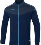 JAKO Herren Polyesterjacke Champ 2.0, Marine/Darkblue/Skyblue, S