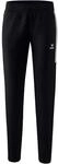 Erima Damen Squad Arbeits Trainingshose (1102005), schwarz/Silver Grey, 34