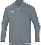 JAKO Herren Freizeitjacke Striker 2.0, steingrau/wei&szlig;, S, 9819