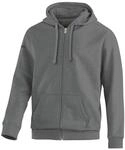 JAKO Kinder Team Kapuzenjacke, anthrazit, 140, 6833