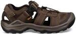 Teva Omnium 2 Leather, Herren Sandalen, Braun (Turkish Coffee Tkcf), 44.5 EU