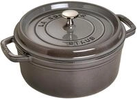STAUB Cocotte, Gusseisen Br&auml;ter, Alle Herdarten inkl Induktion, Rund, 18 cm, 1,7 L,