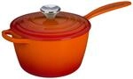 Le Creuset Signature Stielkasserolle aus Gusseisen, Rund, &Oslash; 20 cm, 2,5 l, F&uuml;r alle