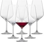 Schott Zwiesel 115672 Bordeaux 130 Rotweinglas, Bleikristallglas, klar, 9,5 x 9,5 x