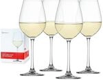 Spiegelau Wei&szlig;weingl&auml;ser 465 ml, 4 St&uuml;ck, Salute, 4720172, Weingl&auml;ser aus
