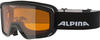 ALPINA SCARABEO S - Beschlagfreie, Extrem Robuste & Bruchsichere OTG Skibrille...