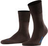 FALKE Unisex Socken Run U SO Baumwolle einfarbig 1 Paar, Braun (Dark Brown 5450),