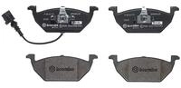 BREMBO Bremsbelagsatz, Scheibenbremse P85072X | Kompatibel mit: AUDI A2, A3,...