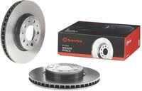 Brembo 09.5568.21 Vordere Bremsscheibe mit UV Lackierung, Anzahl 2