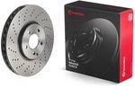 Brembo 09.A828.11 Vordere Bremsscheibe mit UV Lackierung