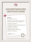 walther design Bilderrahmen weiss 21 x 29,7 cm (DIN A4) Construction...