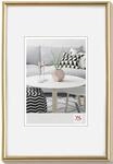 walther design Bilderrahmen gold 20 x 28 cm Galeria Kunststoffrahmen KG028H