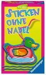 Ravensburger Reisespiel Sticken ohne Nadel - Kinderspiel ab 3 Jahre | Spiel...