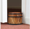 Relaxdays Türstopper, für schwere Türen & Fenster, Edelstahl & Gummi,...